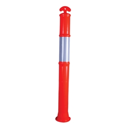 Bollard Stem Only with Prismatic Tape UV Stabilised