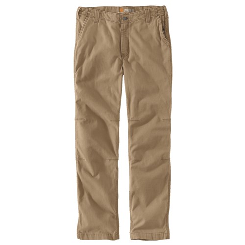 Dark Khaki straight fit pants