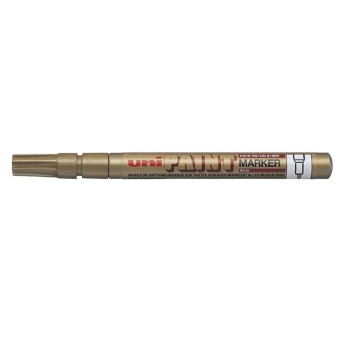 Mitsubishi Pencil Industrial UNI Paint Marker 1.2mm Gold
