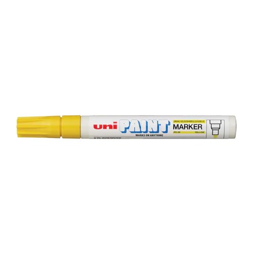 Mitsubishi Pencil Industrial UNI Paint Marker 2.8mm Yellow