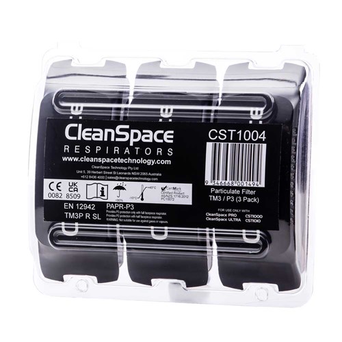 CleanSpace™ CST Particulate High Capacity TM3 / P3 Filter (3Pk)