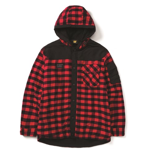 CAT® Workwear Sequoia Shirt Jacket - Red