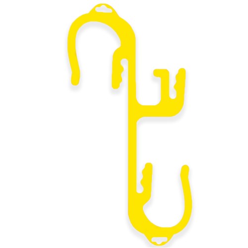 Zeppelin Electrical Lead Hook Yellow