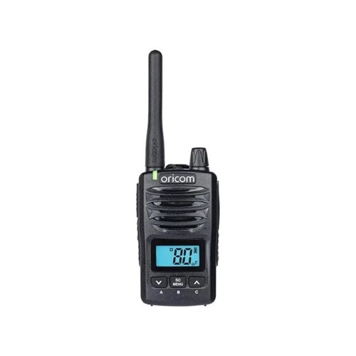 Oricom 5W Waterproof Ip67 Uhf Radio Black