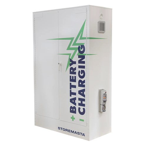 Storemasta 18 Outlet Battery Charging Cabinet