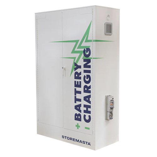 18 outlet battery charging cabinet
