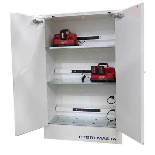 STOREMASTA lithium-ion battery cabinets