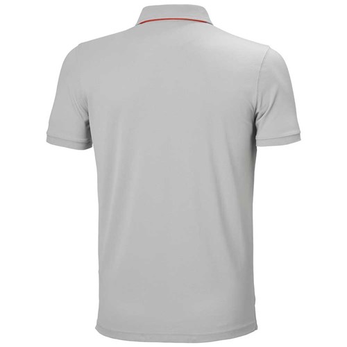 Grey helly hansen polo shirt