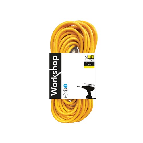 HPM Electrical Heavy Duty Standard Extension Lead 20 metres