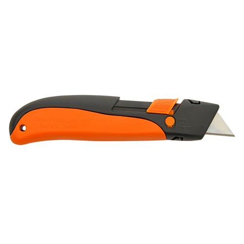 Dual action safety knife