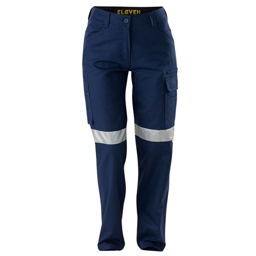 Pant Womens Cargo Cool Tape Navy