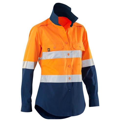Women's hi vis long sleeve shirts