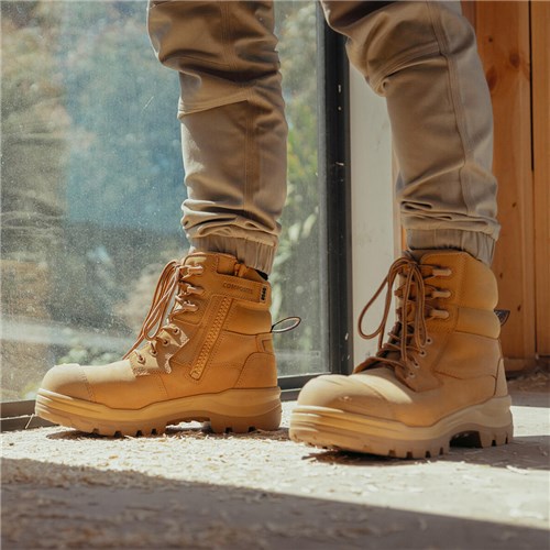 Blundstone 8560 Unisex RotoFlex Safety Boots Wheat