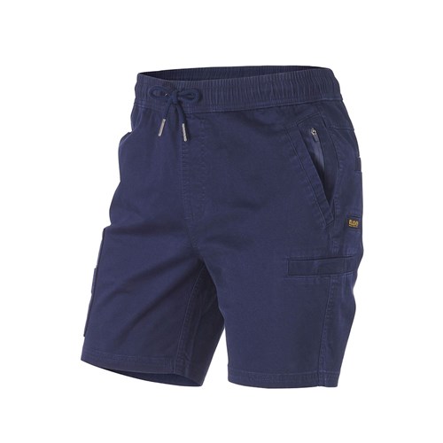 Work shorts elastic waist