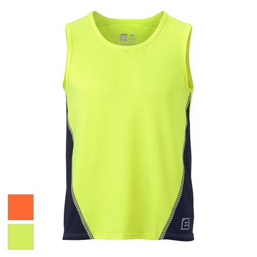 Eleven Workwear AEROCOOL Spliced Singlet