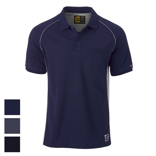 Eleven Workwear AEROCHILL Raglan S/S Polo