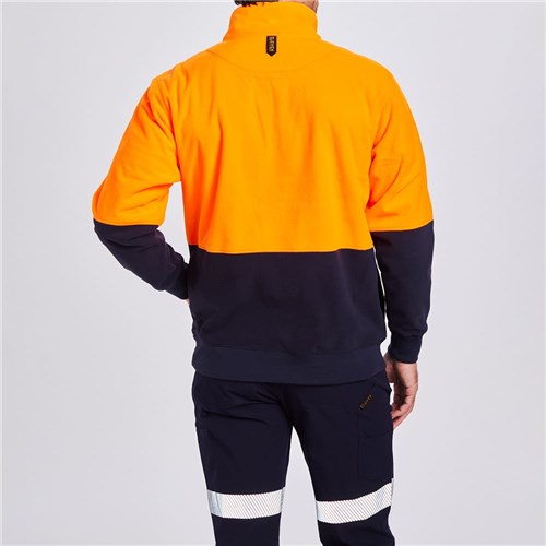 Zip Pullover Back