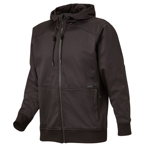 Black Wind Resistant Hoodie