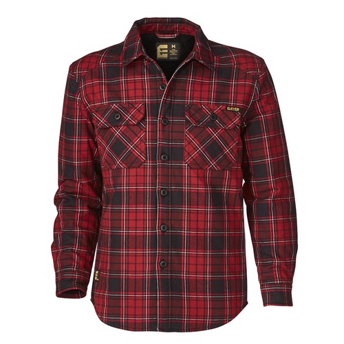 Modern slim fit Quilted Flannel Shacket
