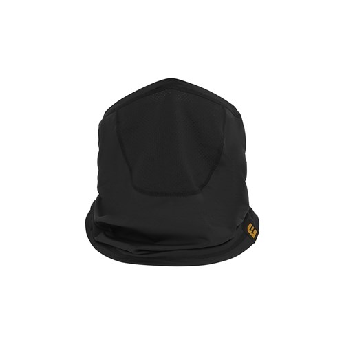 Black neck gaiter for work