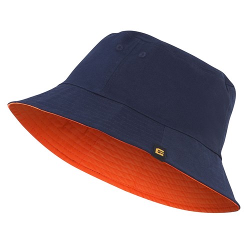 Reversable Hi-Vis Bucket Hat - Navy