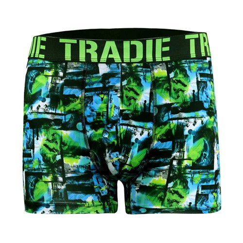 TRADIE Workwear Men's Surf Dayzzz Printed Trunk