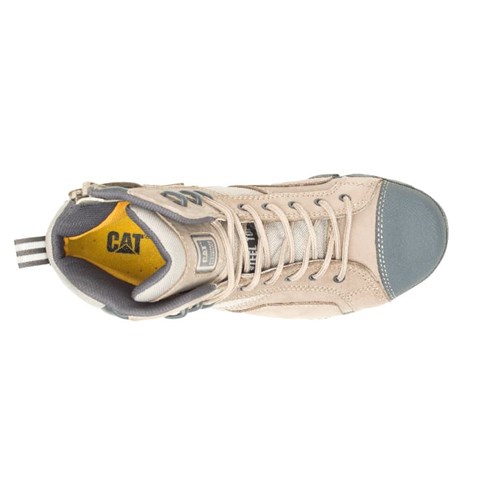 CAT Mens Argon Hi Zip Sided Steel Toe Boots