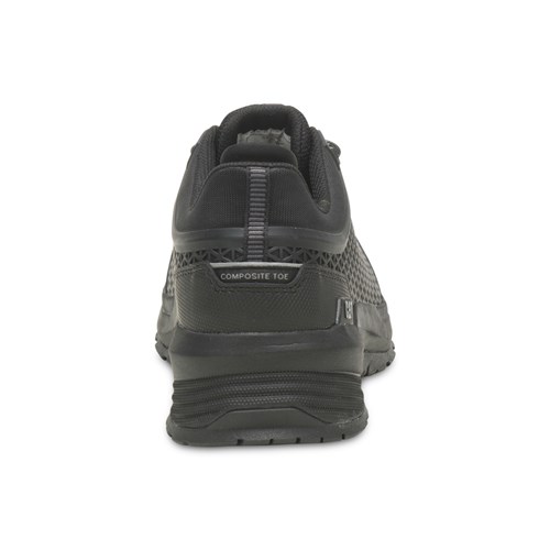Black CAT Work Shoes