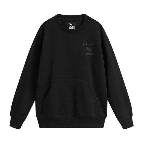 Sa1nt Works Chest Logo Crew Neck Sweatshirt