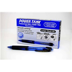 Mitsubishi Pencil Industrial UNI Power Tank Ballpoint Pen 1.00mm Blue
