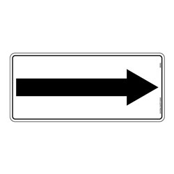 952OLP 293-KP Sign Arrow Poly 450x200