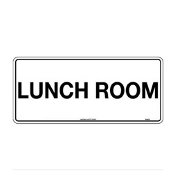 General Sign Lunch Room Poly