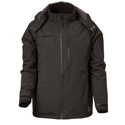 Water Resistant Jacket with Detachable Hood