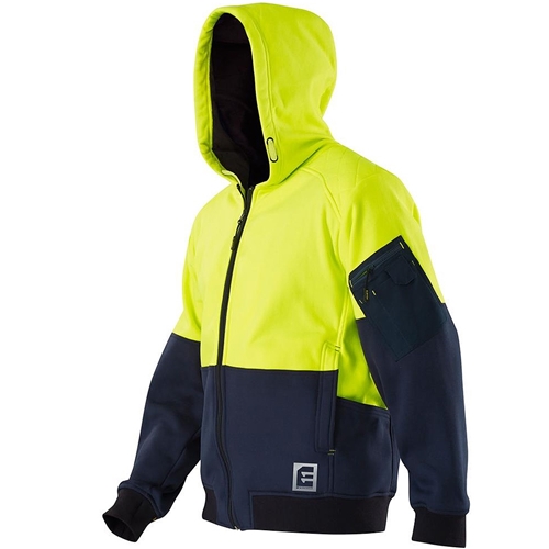 Hi vis Hoodie Yellow