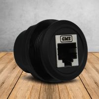 (image for) GME XRS-RJ45RND RJ45 ROUND PASS-THROUGH ADAPTOR- UNIVERAL ROUND
